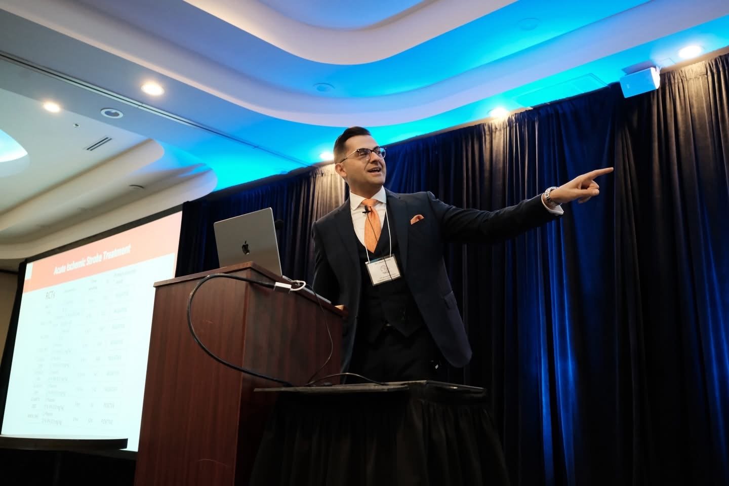 2026 Stroke Symposium — Dr. Hassan presenting